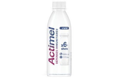 actimel grande bouteille nature
