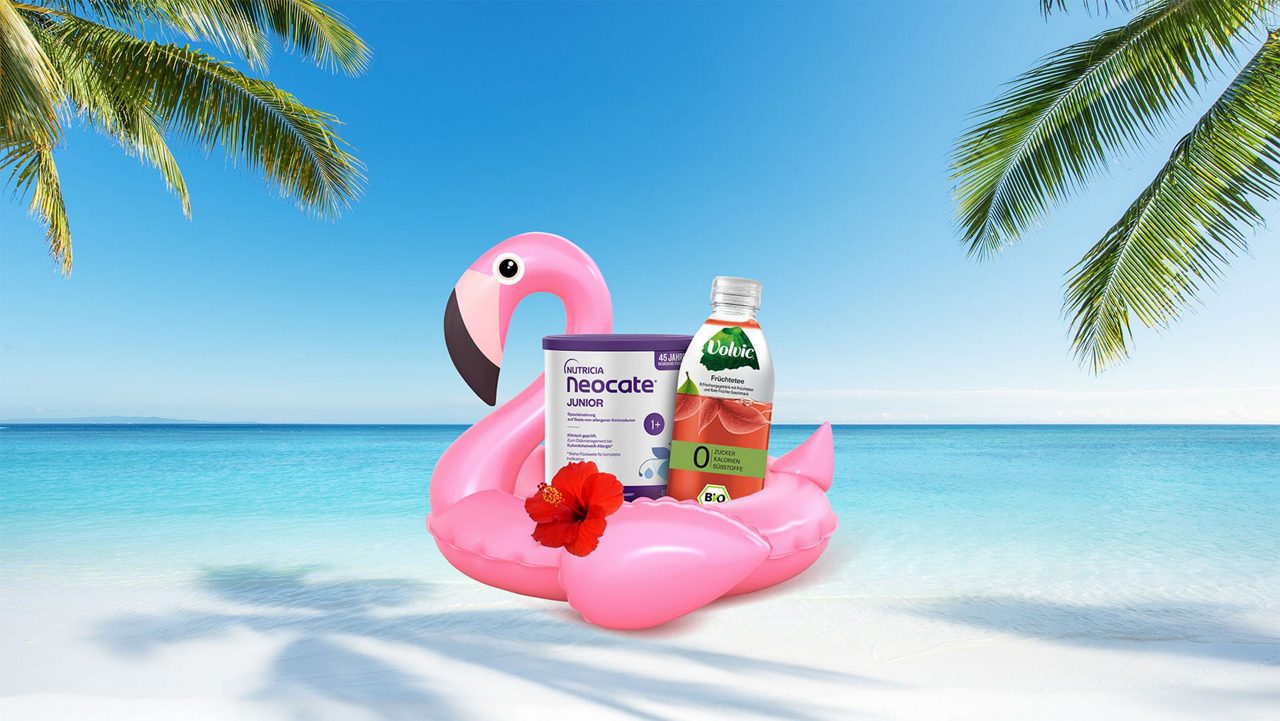 Neocate® Junior Drink mit Volvic Bio-Früchtetee