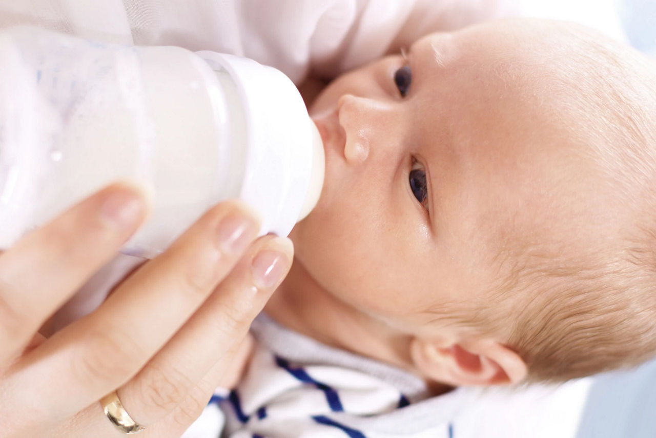 Bringing back milk after a feed