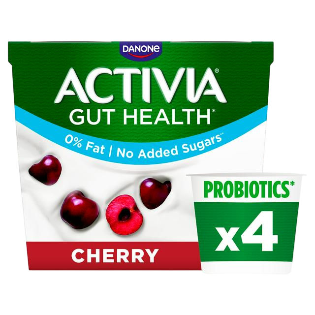 Activia 0% Fat Cherry Secondary Packshot