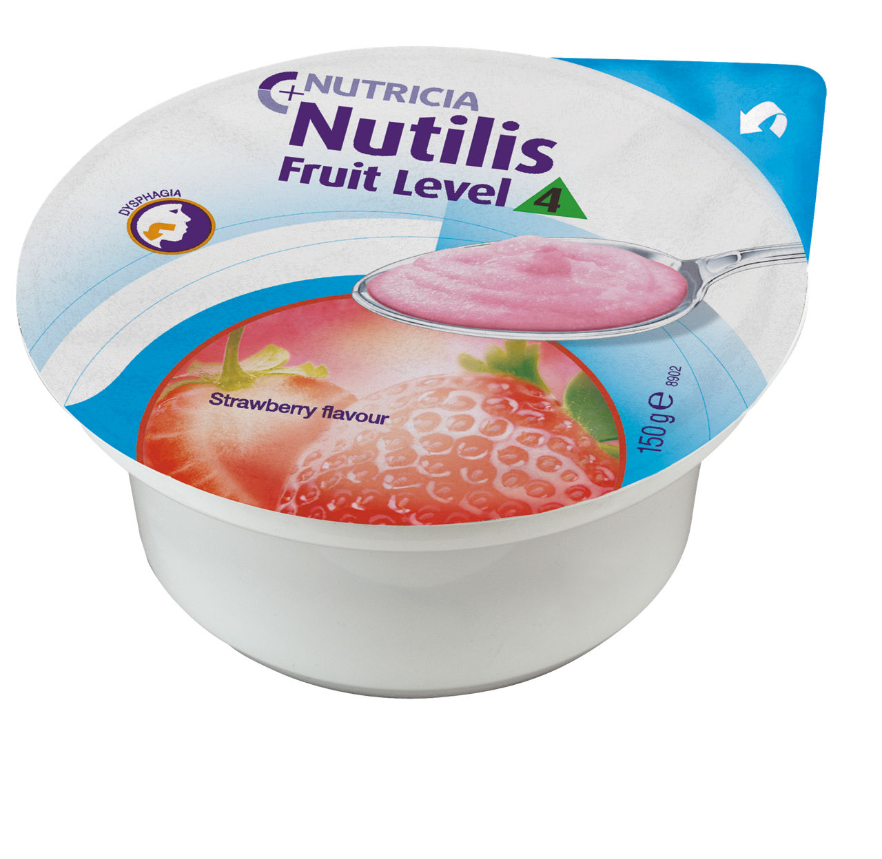 Nutilis Fruit Level 4 Strawberry 150g Pot
