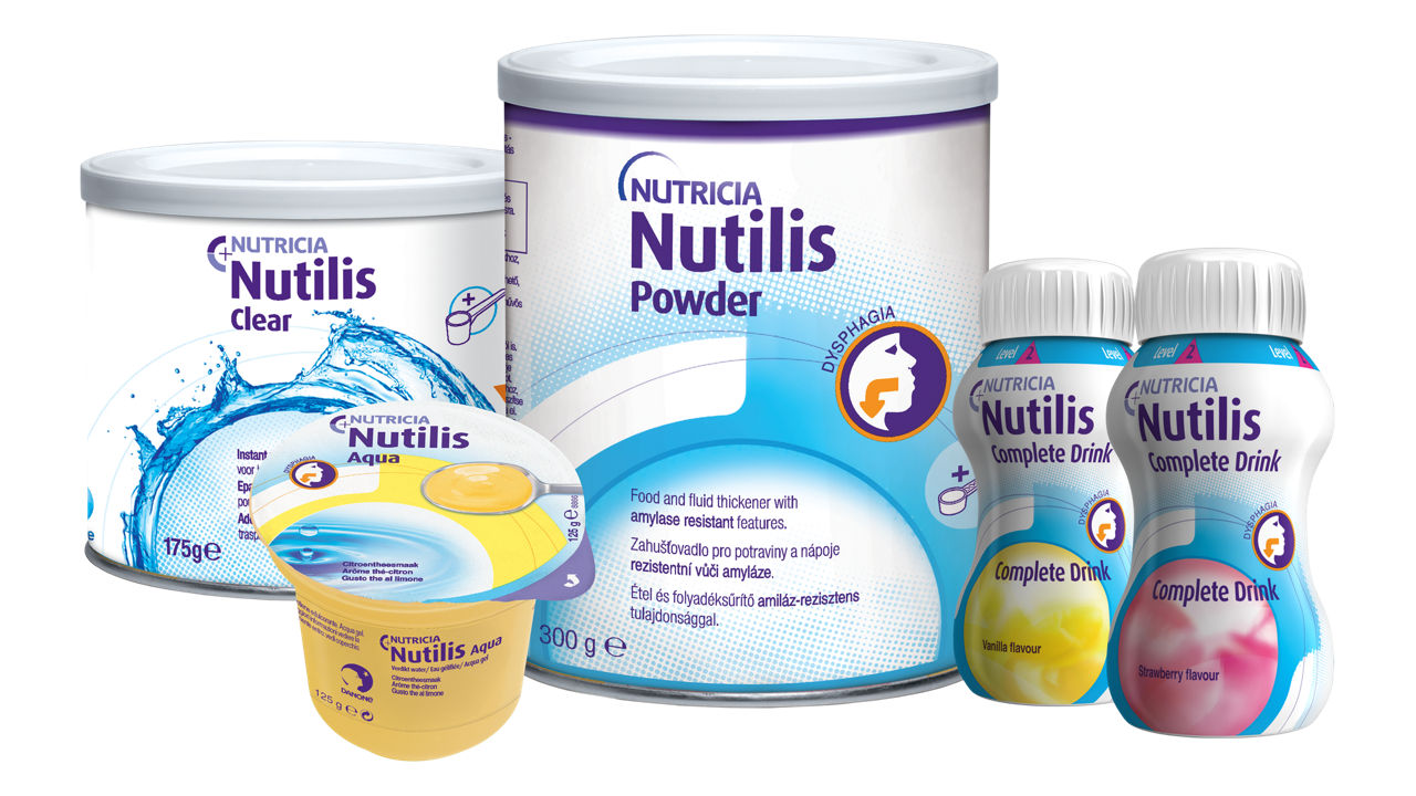 Nuticia nutilis powder - Epaississant : fausse route, dysphagie