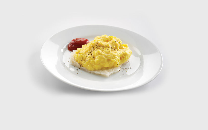 scrambled eggs