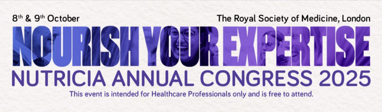 Nutricia Annual Congress 2025 banner image