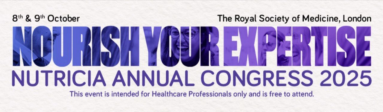 Nutricia Annual Congress 2025 banner image