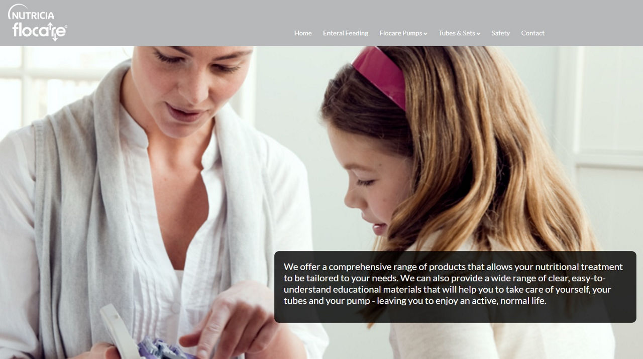 nutricia-flocare-website