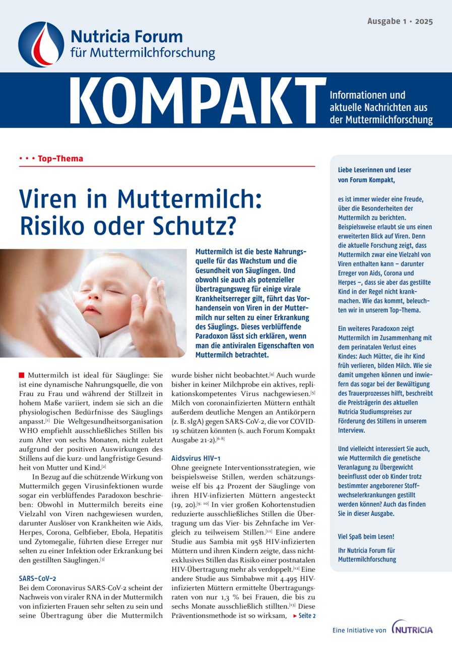 Nutricia Forum Kompakt 01/2025