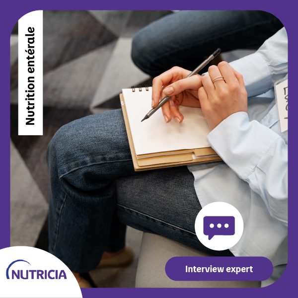 Vignette Interview Expert Nutrition Entérale Nutricia