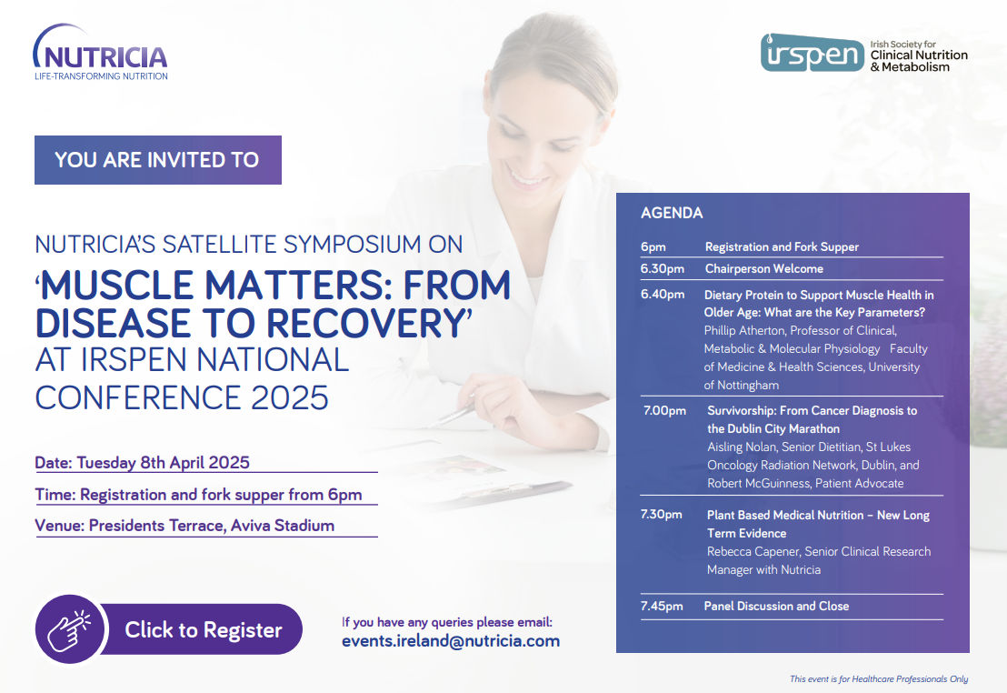 Nutricia's Satellite Symposium at IRSPEN 2025