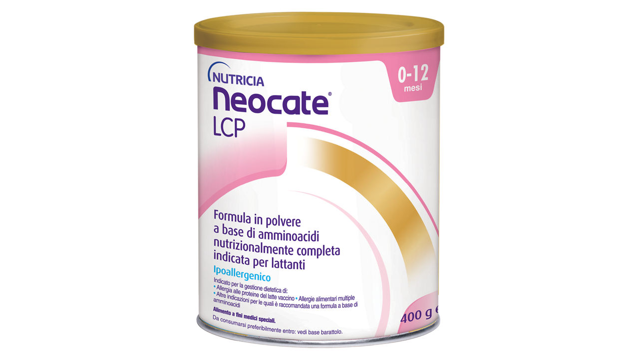 Neocate LCP latte in polvere allergie alimentari 0-12 400 g