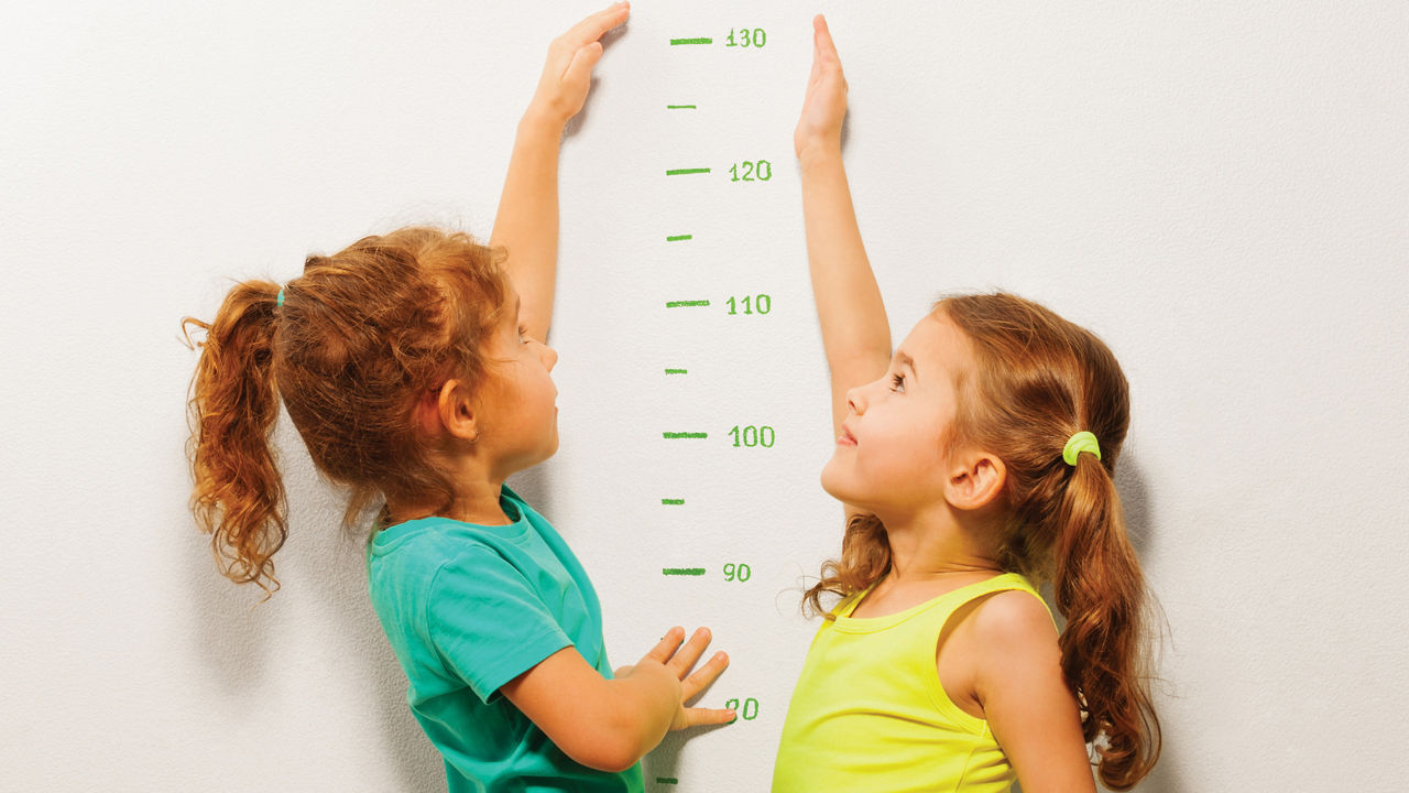 Weight and length/height measurement for children over age of 2