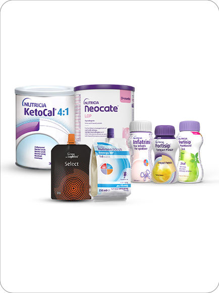 Nutricia product range