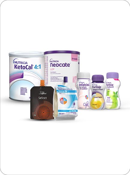 Nutricia product range