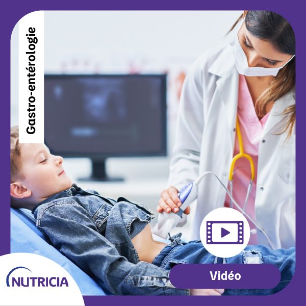 Vignette Vidéo Gasto-Entérologie Nutricia