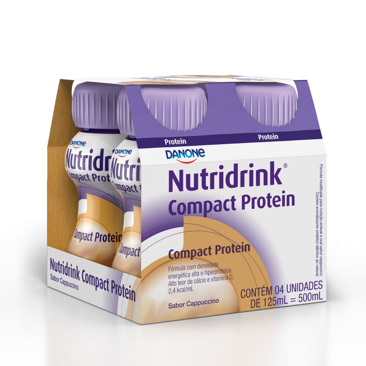 nutridrink compact protein capuccino 4 unidades com 125ml