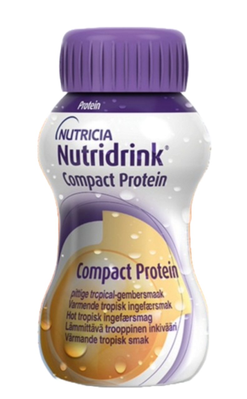 nutridrink compact protein sensations pittige tropical  gember smaak