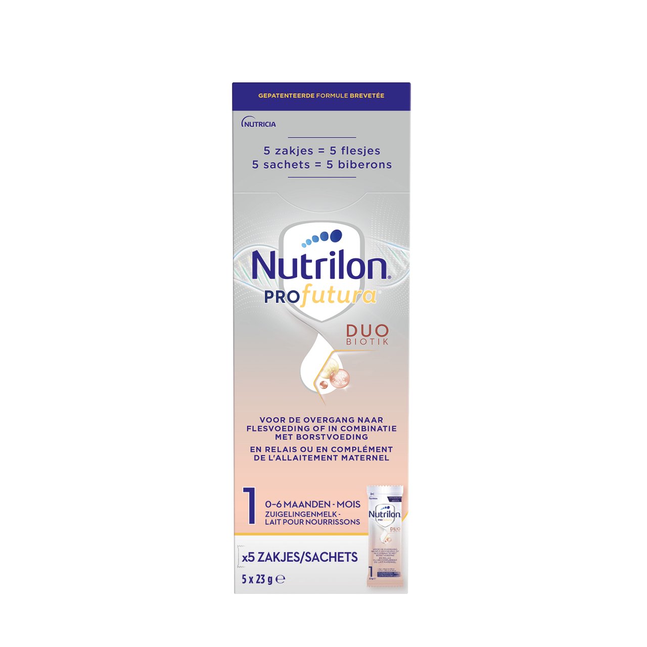 devant de la boîte nutrilon profutura 1