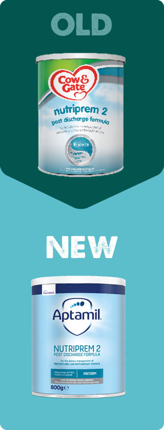 Nutriprem 2 - 800gr - Old vs. New design