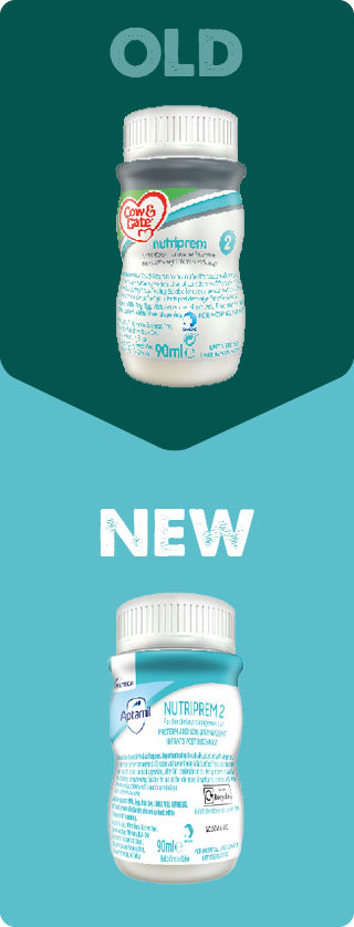 Nutriprem 2 - 90ml - Old vs. New design