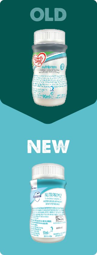 Nutriprem 2 - 90ml - Old vs. New design