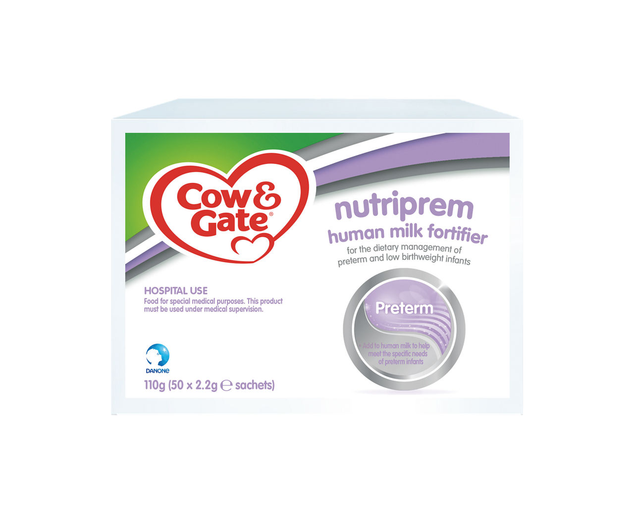 Nutriprem human milk fortifier box packshot