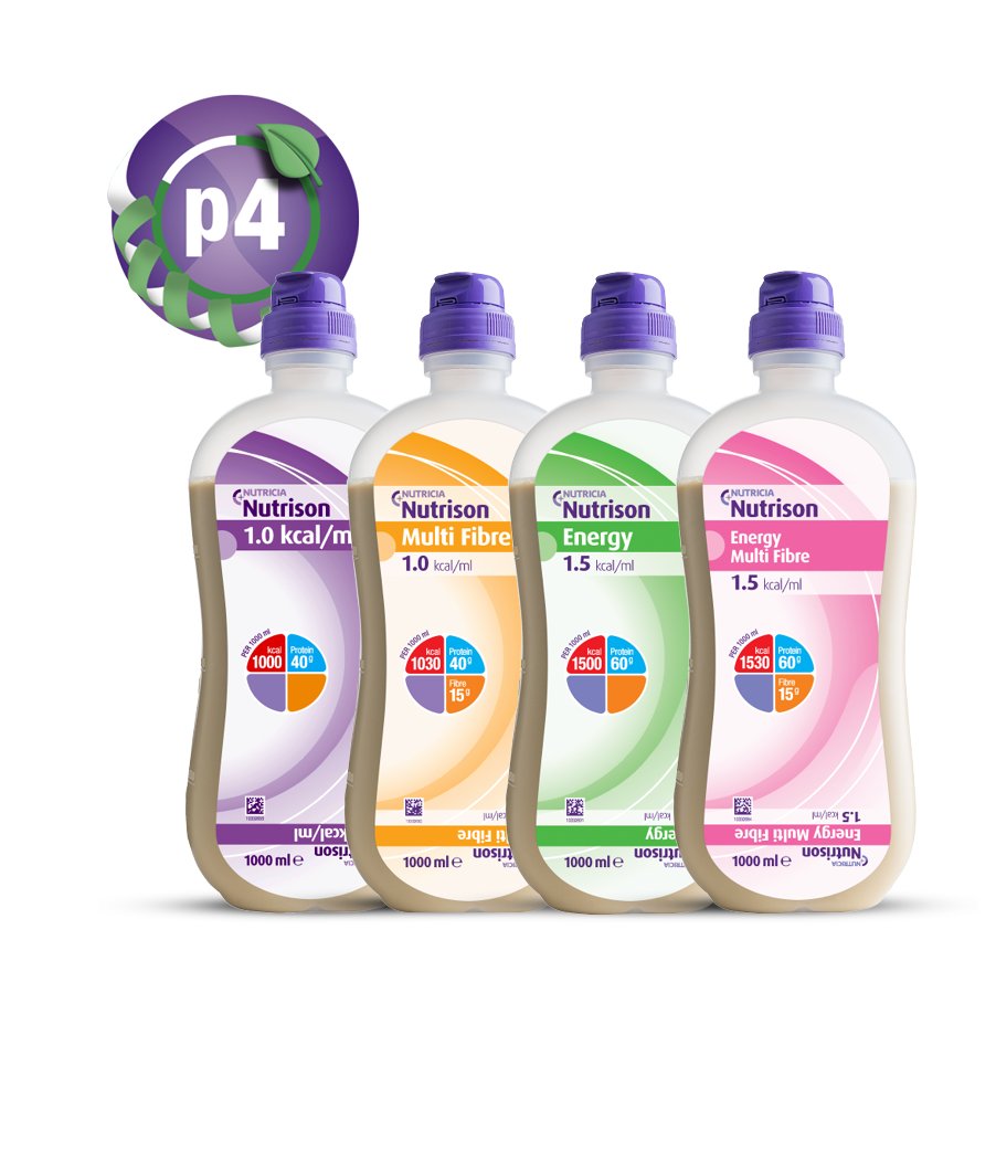 Nutrison sondevoeding met plantaardig-dominante P4 eiwitmixen