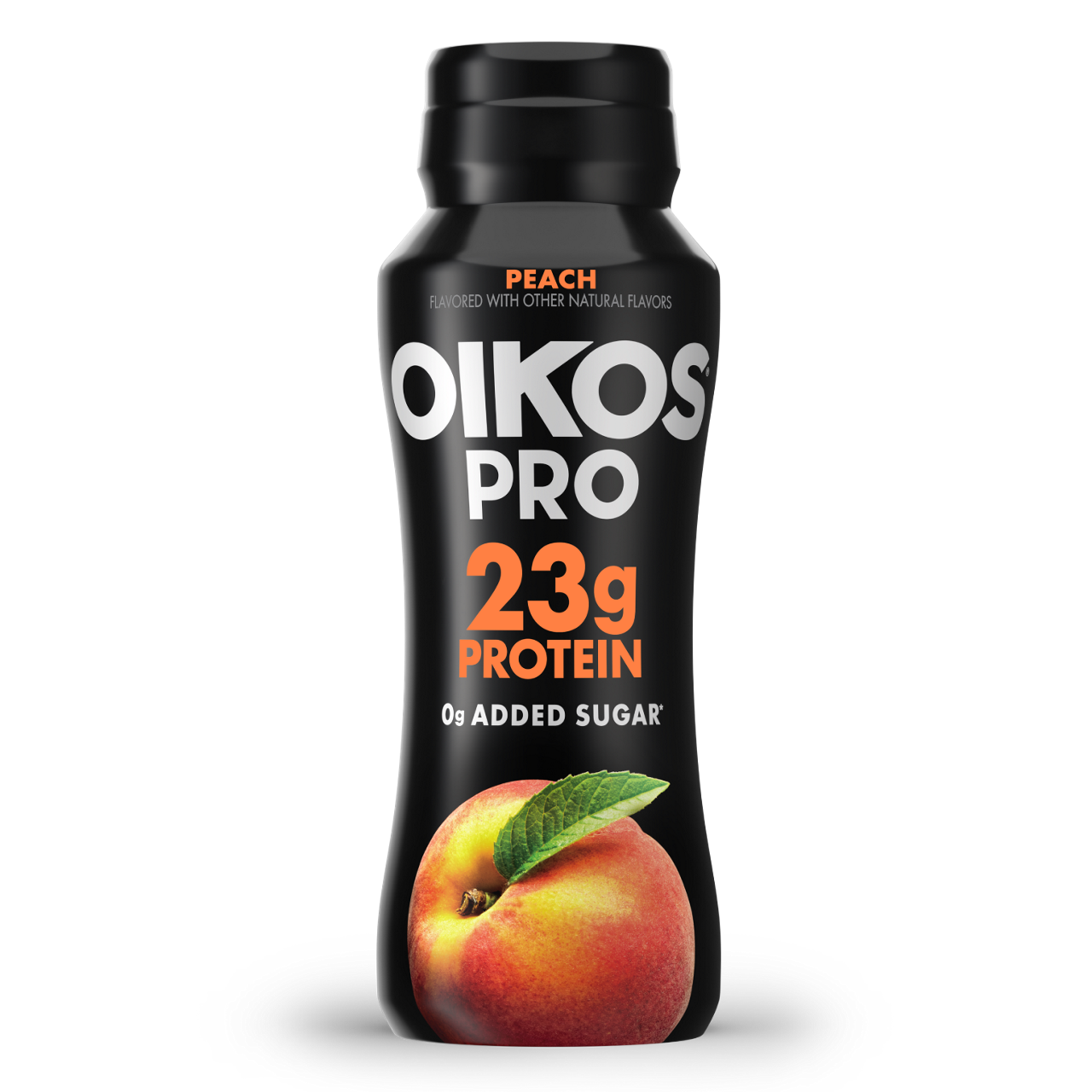 Peach Oikos Pro High Protein Drink