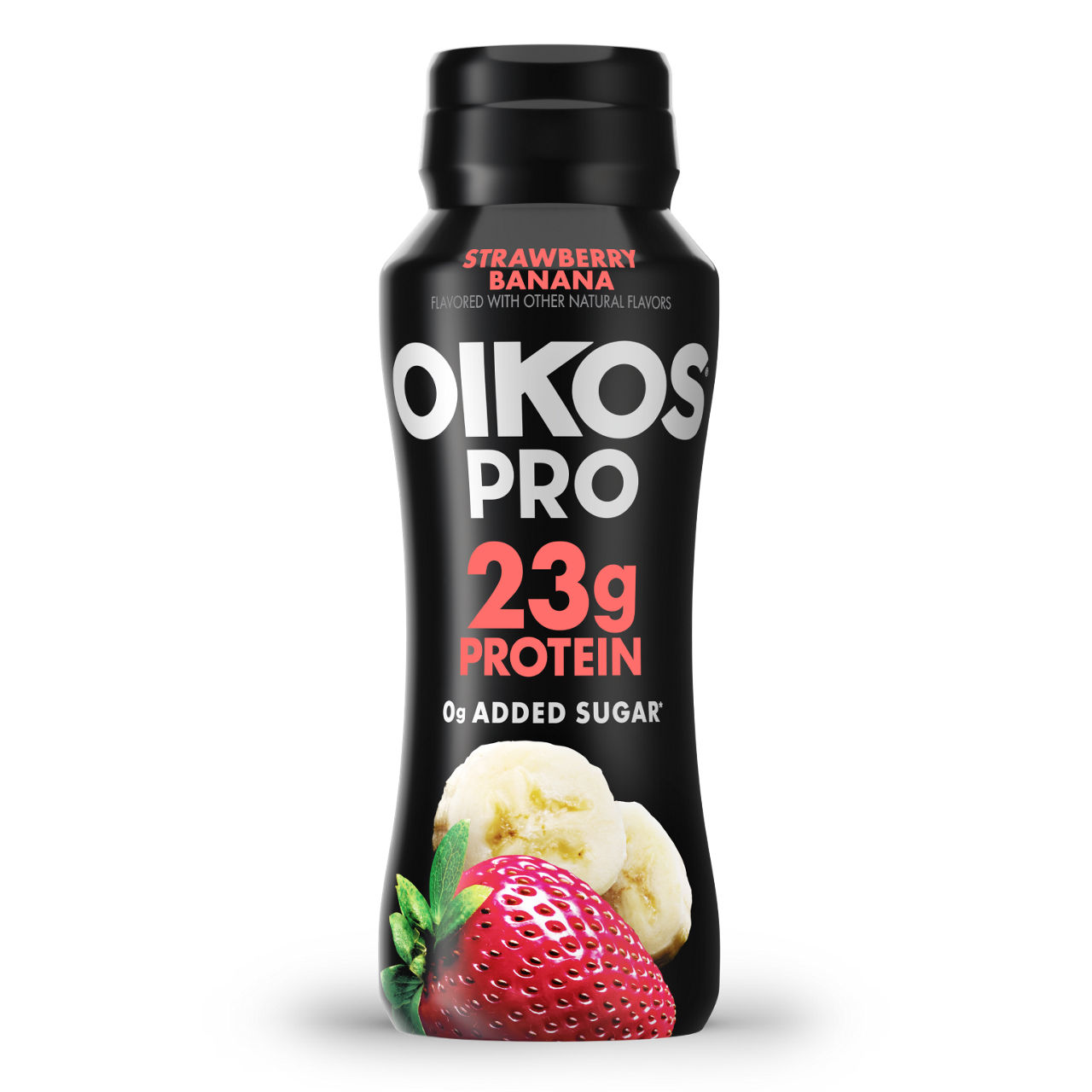 Strawberry Banana Oikos Pro High Protein Drink