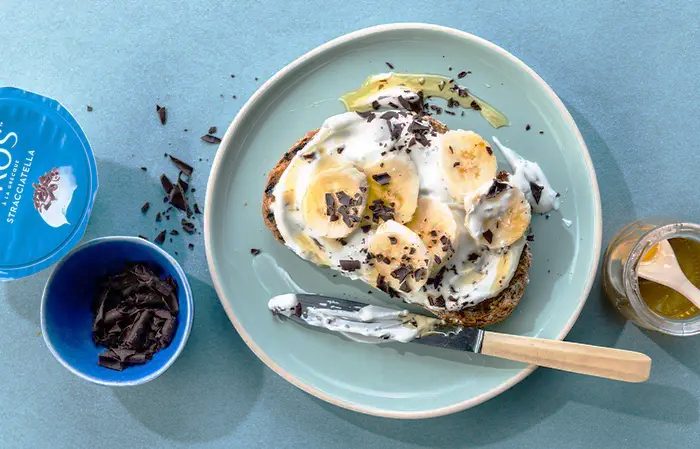 oikos recipe tacos toast banana