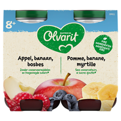 Olvarit Appel Banaan Bosbes