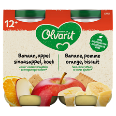 Olvarit Banaan Appel Sinaasappel Koek