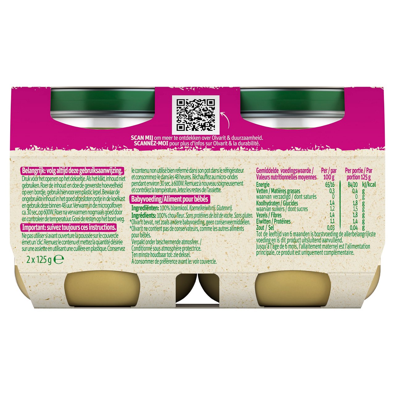 JAR 2X125G OLV CAULIFLOWER - BOP - 189694 - 5900852927645