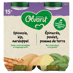 Olvarit Epinards Poulet Pomme de terre