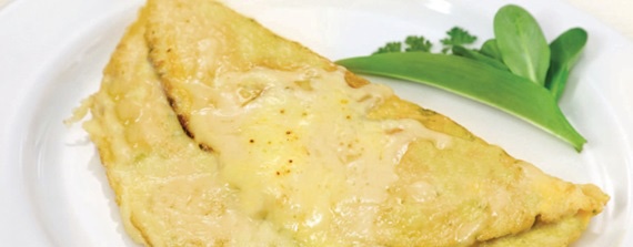 Ομελέτα με γαλοπούλα και ντομάτα