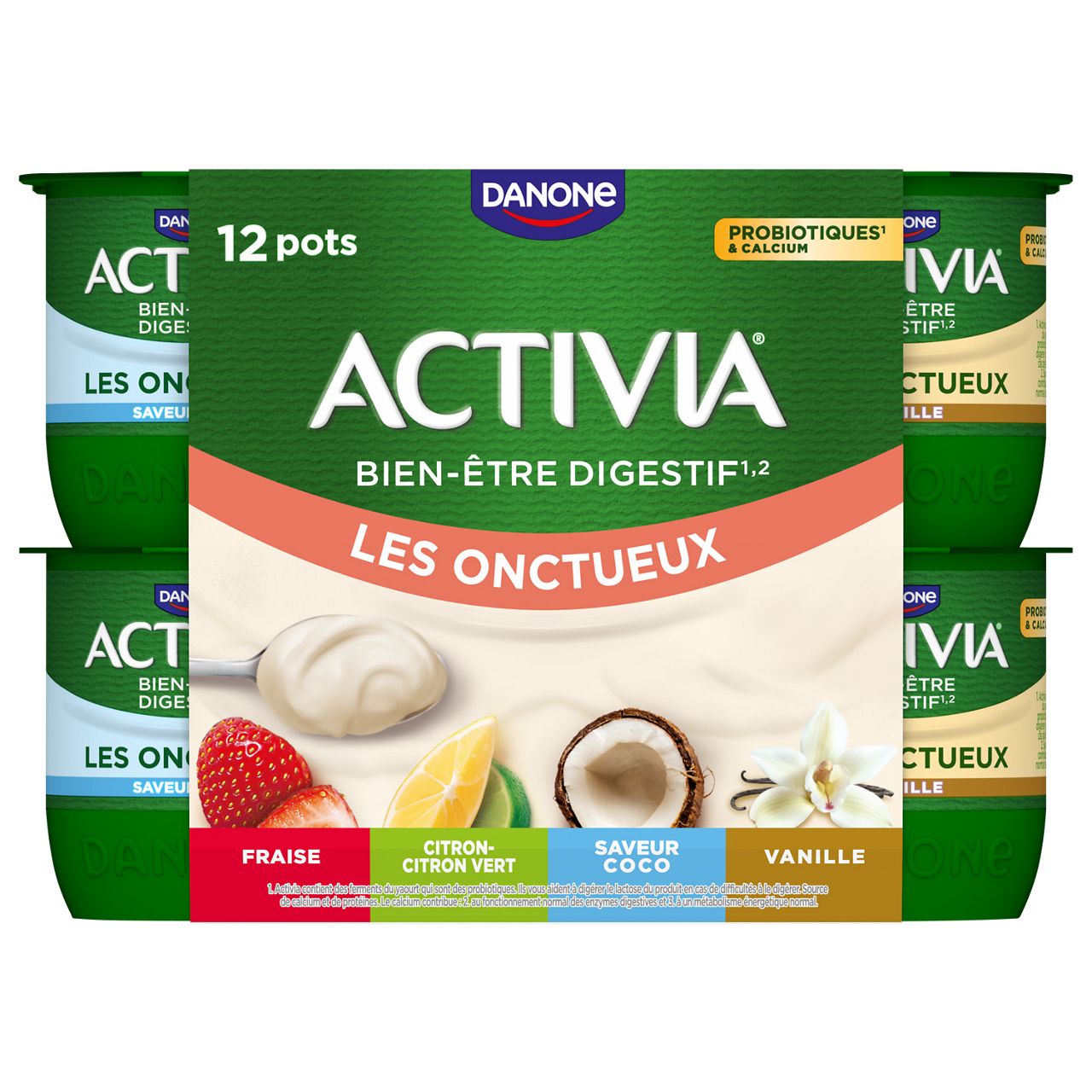activia fruits mixés