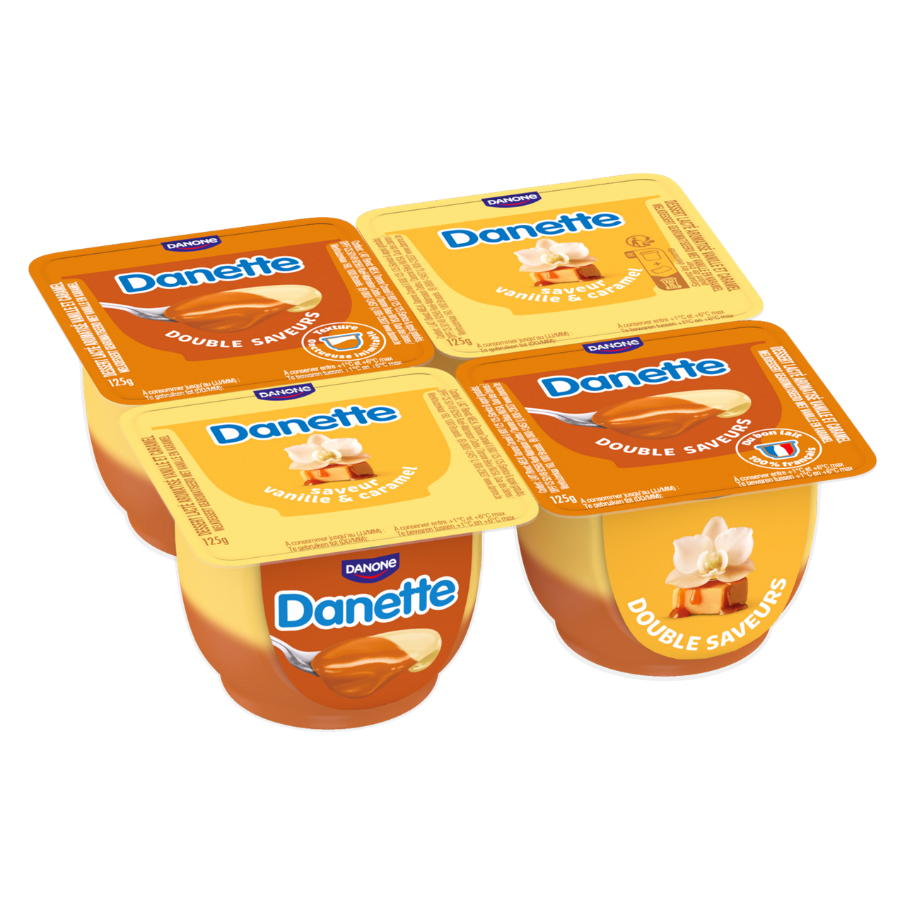 Danette Saveur Vanille & Caramel