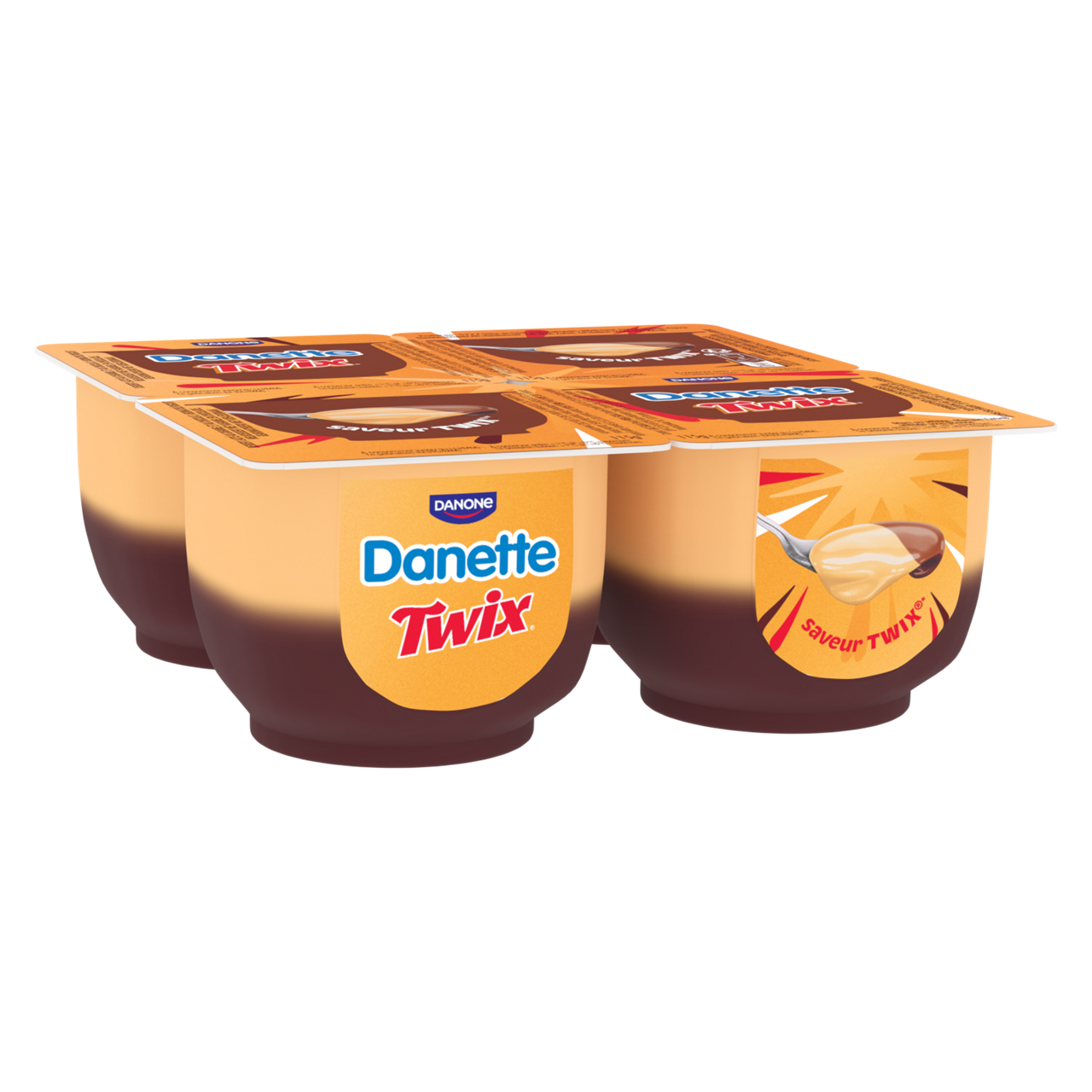 packshot danette twix