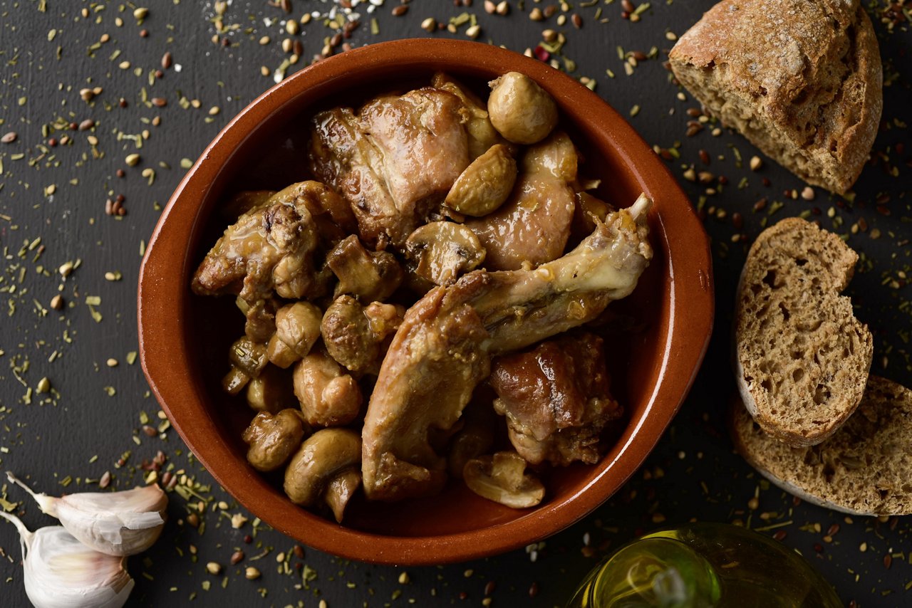 Recette Papillote de lapin aux champignons