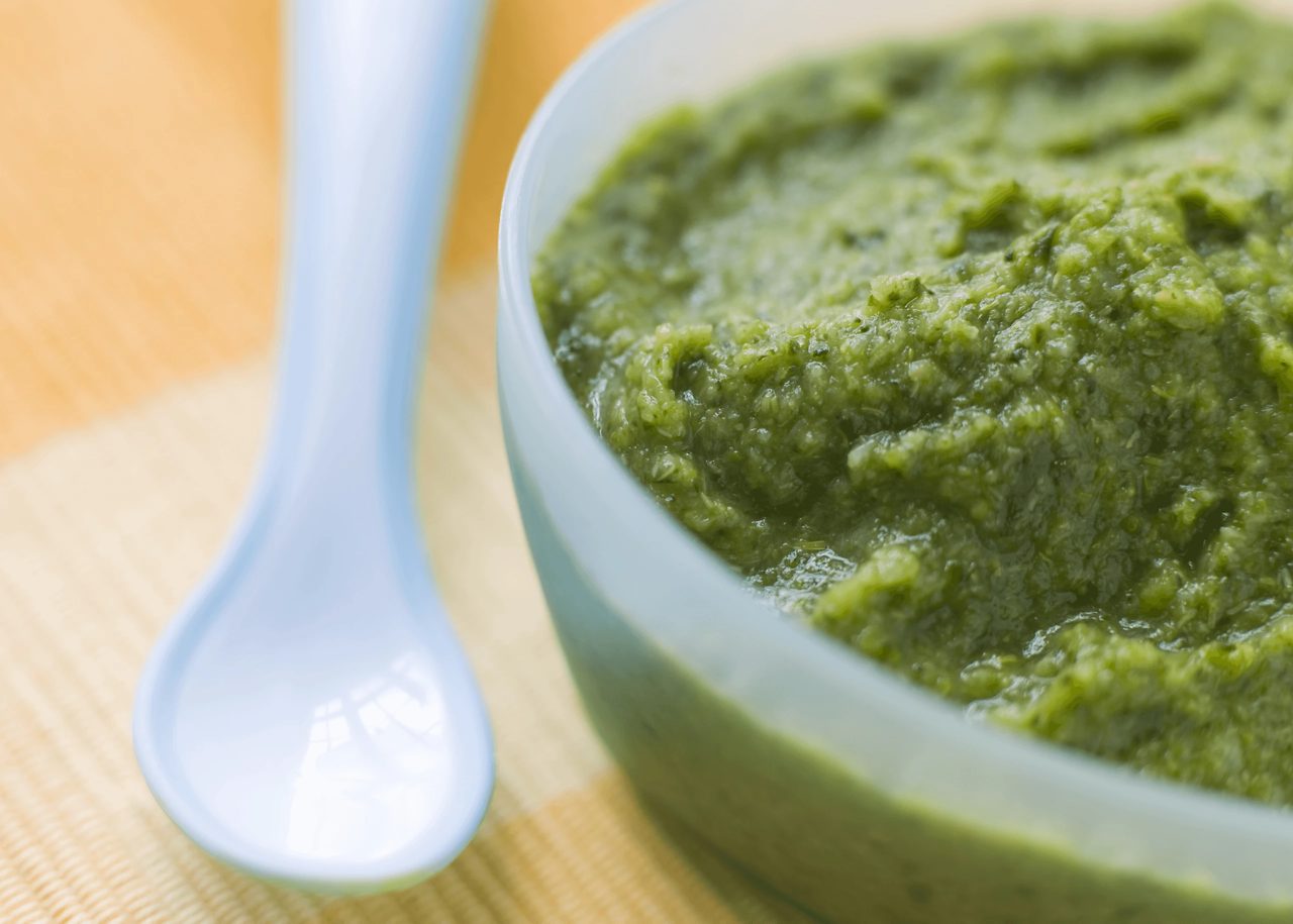 Pea purée