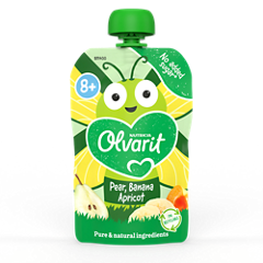 Olvarit Pear, Banana, Apricot