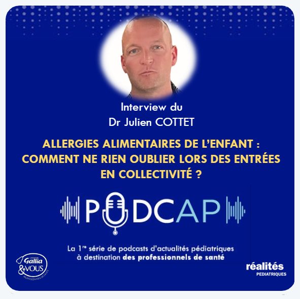 Visuel Podcap Allergies Alimentaires COTTET