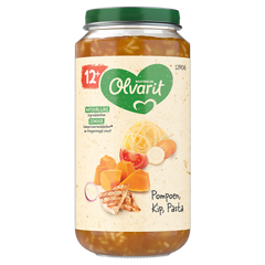 Olvarit Pompoen Kip Pasta