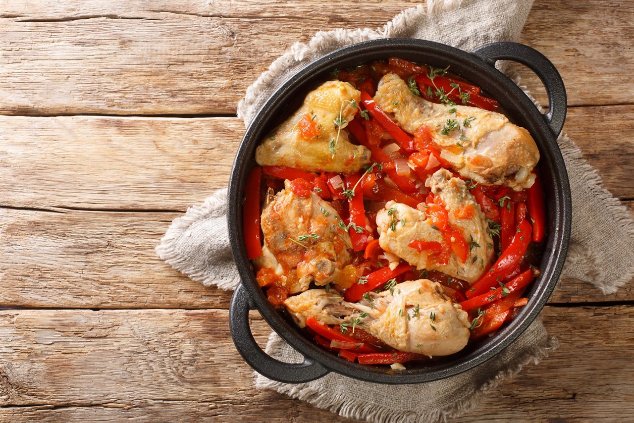 Recette Poulet basquaise