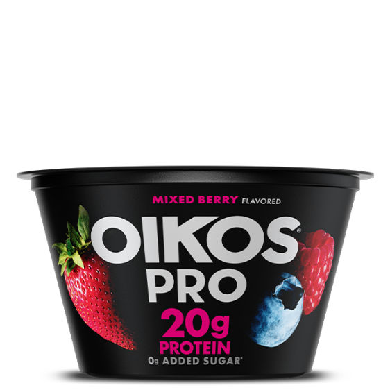 Oikos Pro Mixed Berry Yogurt Cup