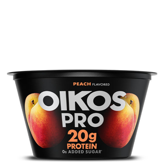 Oikos Pro Peach Yogurt with 20g Protein