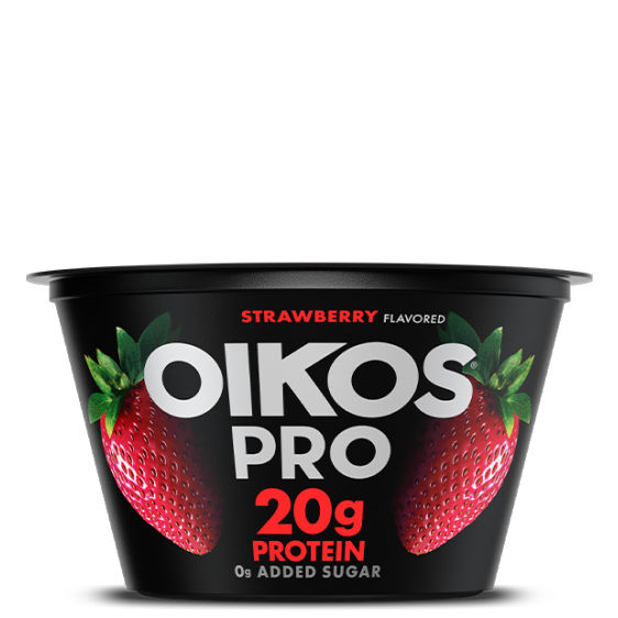 Oikos Pro Strawberry Yogurt Cup with 20g Protein