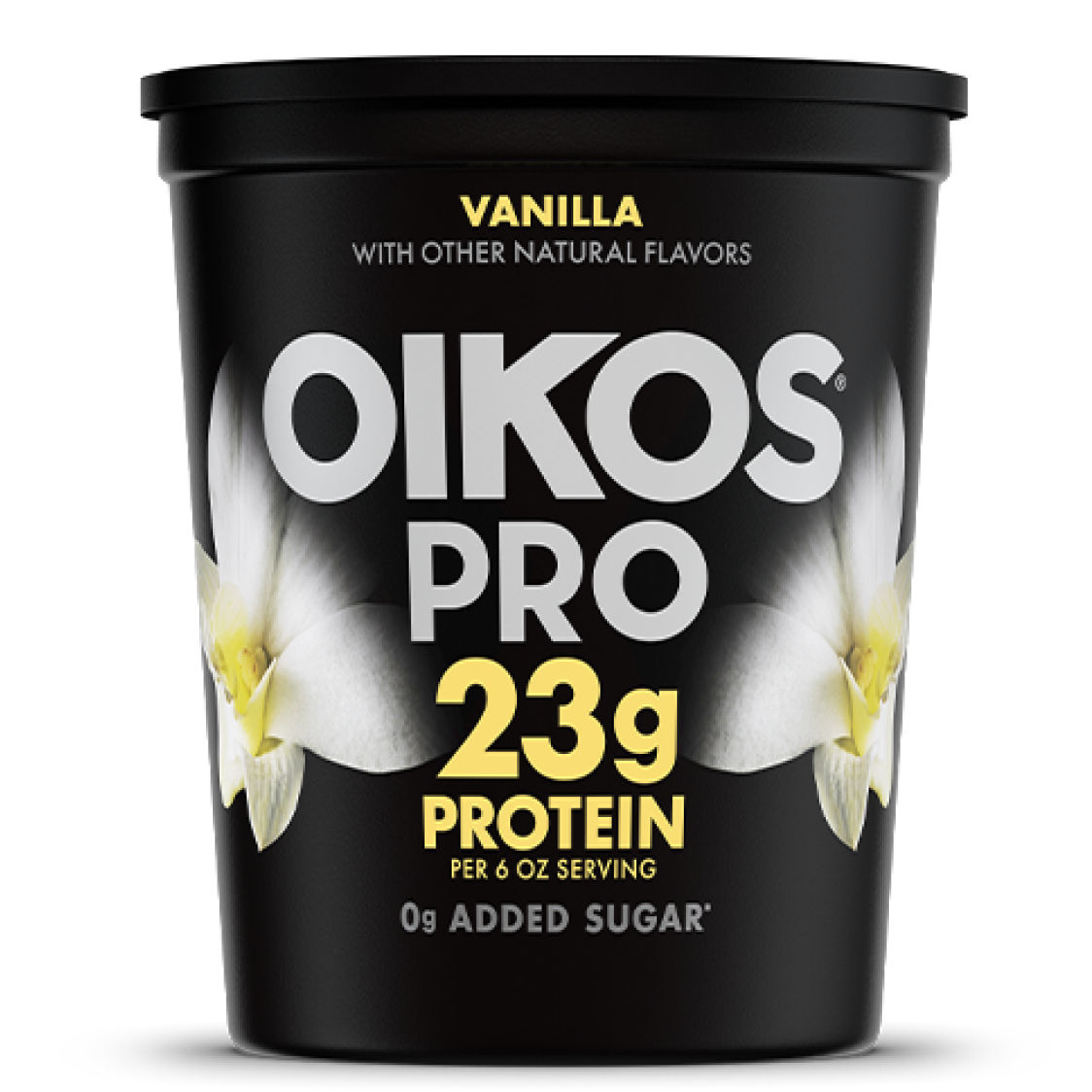 Vanilla Oikos Pro High Protein Yogurt Cultured Ultra Filtered Milk Quart