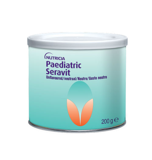 paediatric seravit unflavoured 200g tin