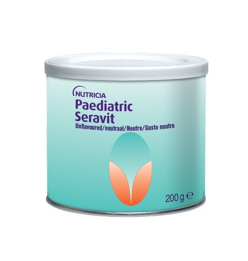 paediatric seravit unflavoured 200g tin