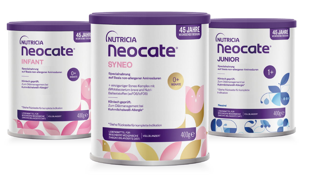 Neocate Syneo, Infant und Junior Neutral